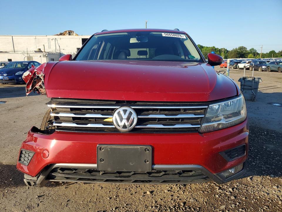 2018 Volkswagen Tiguan მანქანა იყიდება აუქციონზე, vin: 3VV3B7AX3JM022490, აუქციონის ნომერი: 56658026