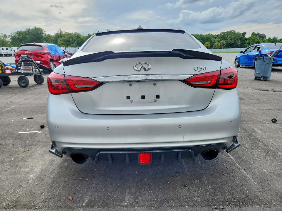 2018 Infiniti Q50 მანქანა იყიდება აუქციონზე, vin: JN1EV7AP3JM360274, აუქციონის ნომერი: 56410306