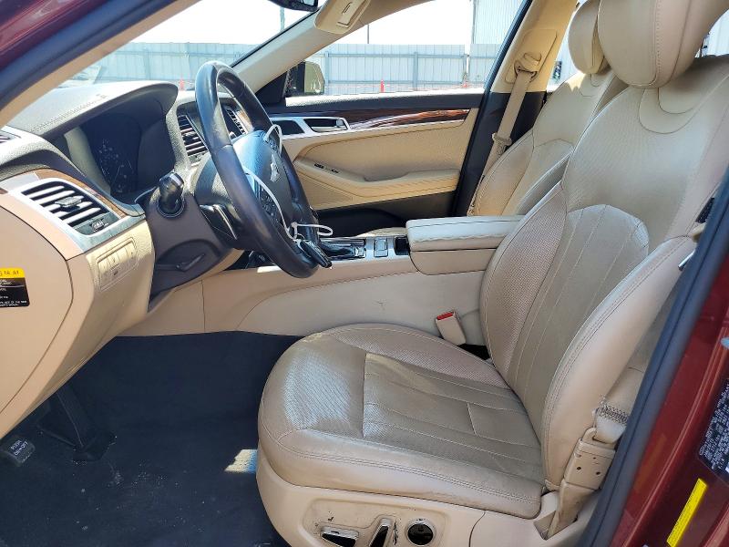 2015 Hyundai Genesis მანქანა იყიდება აუქციონზე, vin: KMHGN4JEXFU080521, აუქციონის ნომერი: 58052866