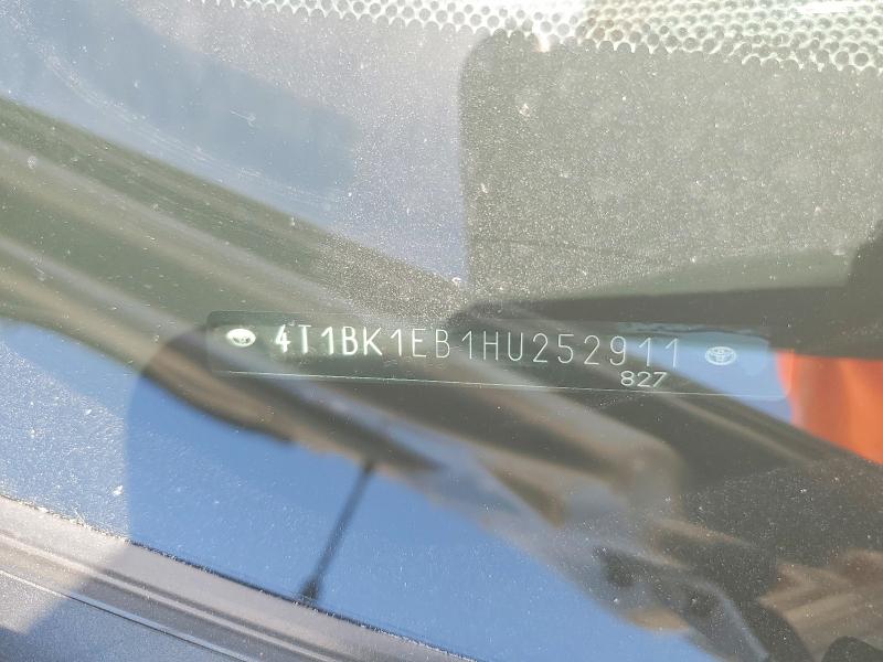 Продаж на аукціоні авто 2017 Toyota Avalon, vin: 4T1BK1EB1HU252911, номер лоту: 56270886