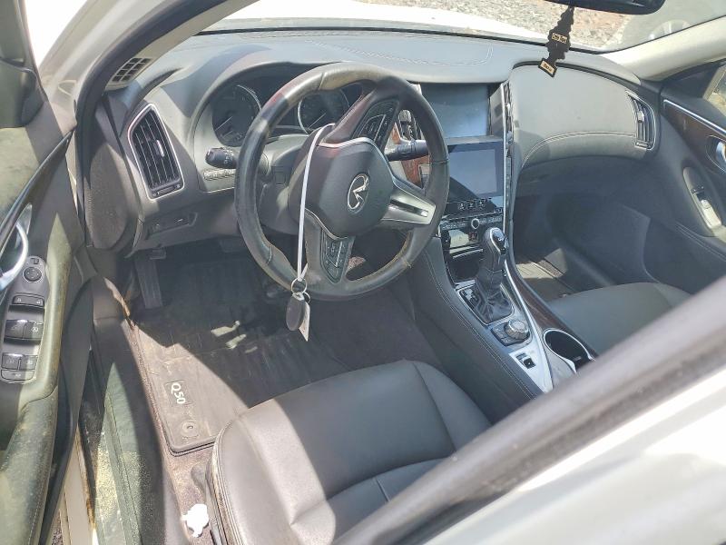 57968826 :رقم المزاد ، JN1EV7AR8JM438520 vin ، 2018 Infiniti Q50 مزاد بيع
