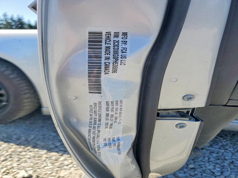 2023 Dodge Charger მანქანა იყიდება აუქციონზე, vin: 2C3CDXKG0PH536896, აუქციონის ნომერი: 58398796