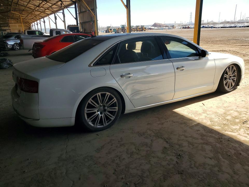 2011 Audi A8 მანქანა იყიდება აუქციონზე, vin: WAURVAFD7BN028177, აუქციონის ნომერი: 55617506