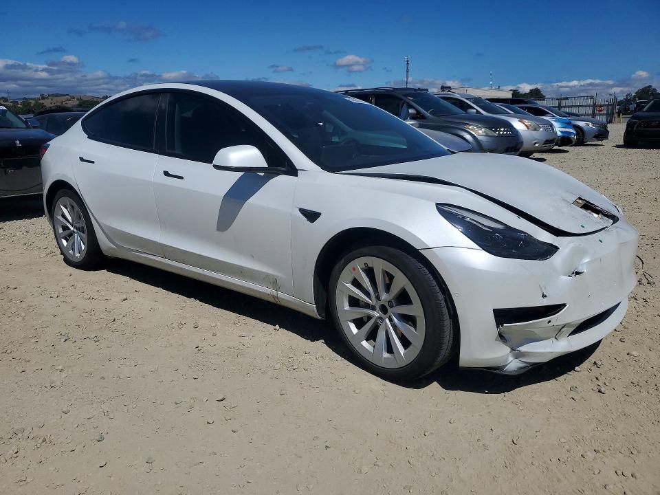 Продажа на аукционе авто 2021 Tesla Model 3, vin: 5YJ3E1EA7MF077574, номер лота: 56697636