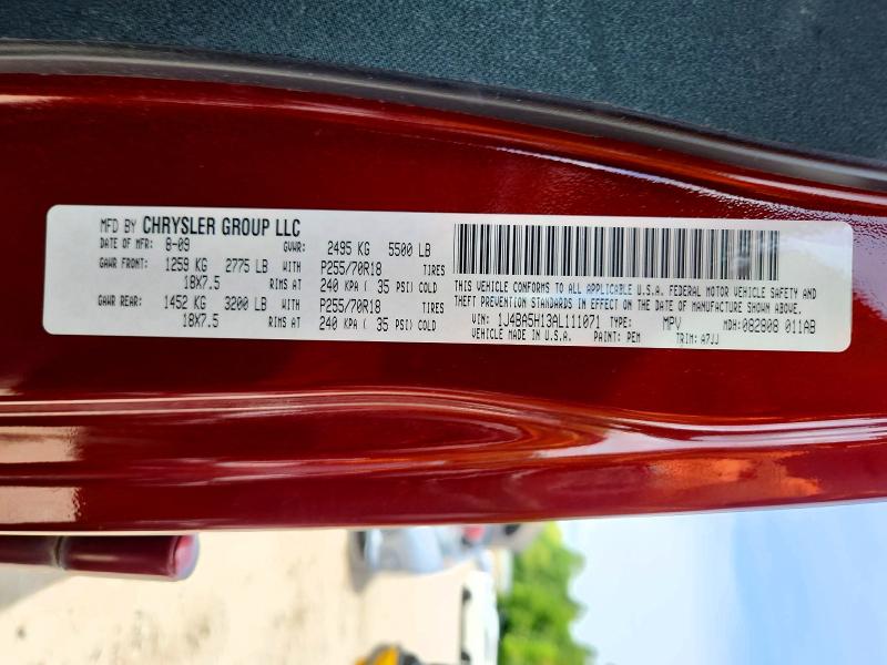 55071476 :رقم المزاد ، 1J4BA5H13AL111071 vin ، 2010 Jeep Wrangler Unlimited مزاد بيع