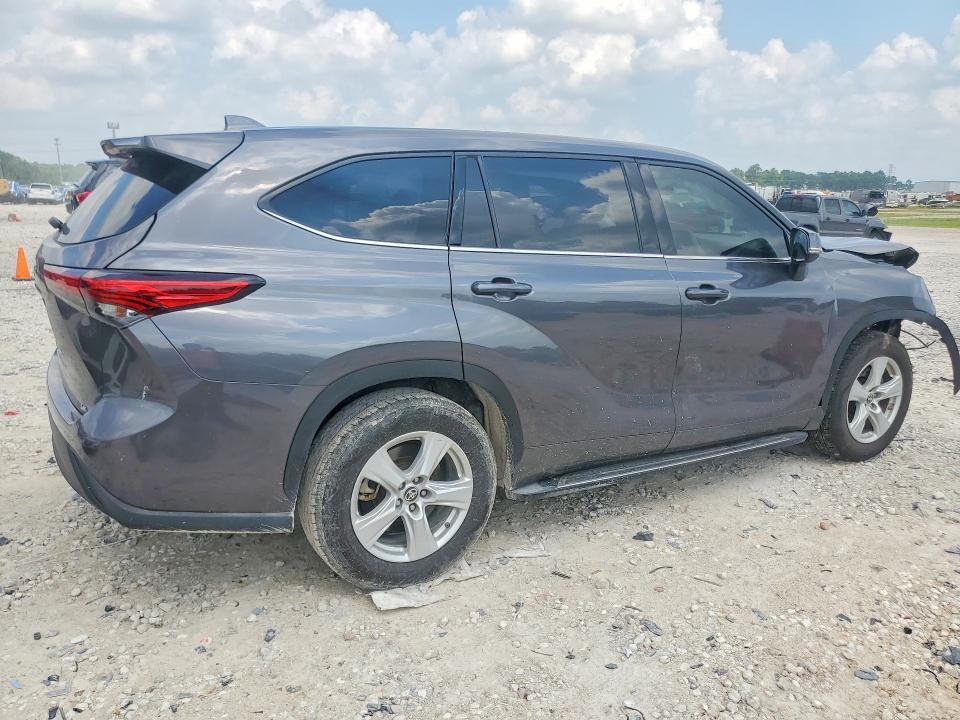 2021 Toyota Highlander მანქანა იყიდება აუქციონზე, vin: 5TDZZRAHXMS049618, აუქციონის ნომერი: 57713816