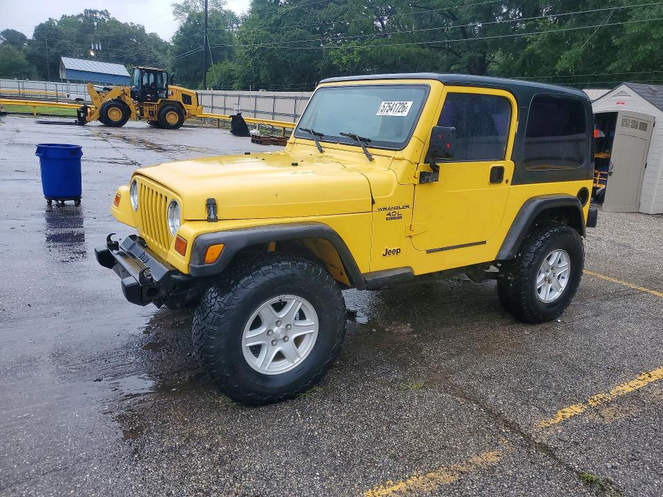 Продаж на аукціоні авто 2002 Jeep Wrangler / Tj, vin: 1J4FA39S72P719179, номер лоту: 57541726
