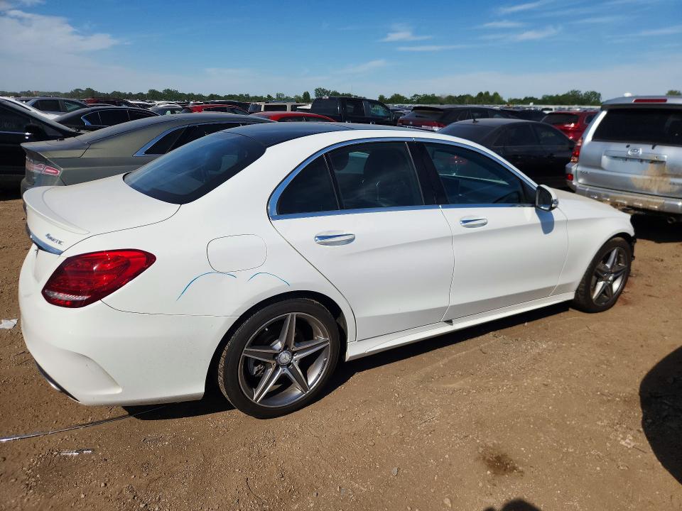 2017 Mercedes-benz C მანქანა იყიდება აუქციონზე, vin: 55SWF4KB3HU200283, აუქციონის ნომერი: 55630646