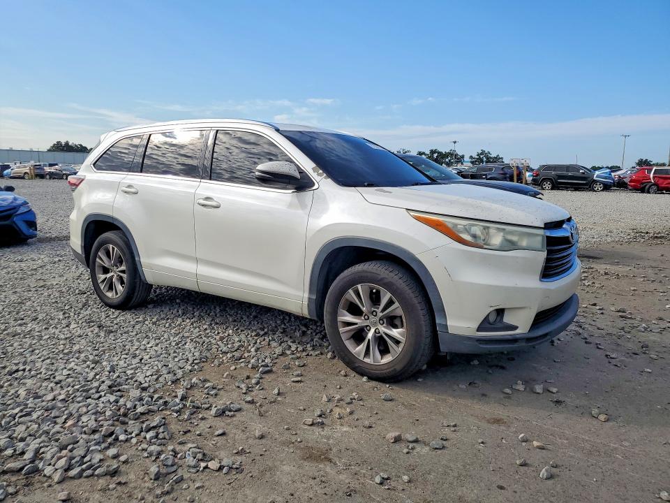 Aukcja sprzedaży 2015 Toyota Highlander, vin: 5TDKKRFH2FS100854, numer aukcji: 57222196