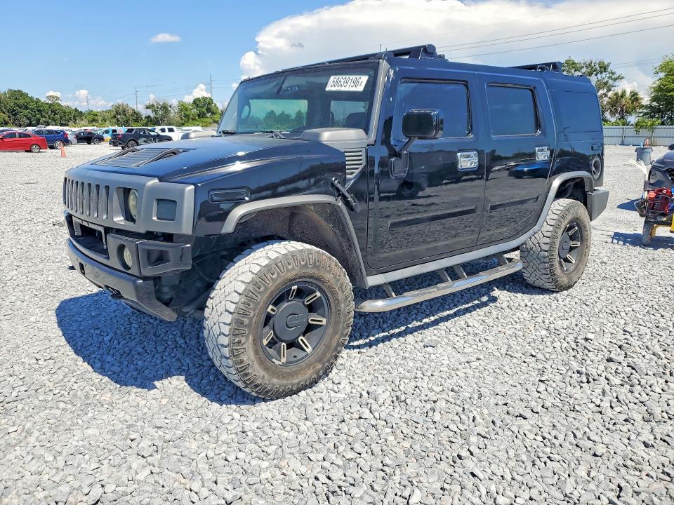 2003 Hummer H2 მანქანა იყიდება აუქციონზე, vin: 5GRGN23U03H120685, აუქციონის ნომერი: 58639196