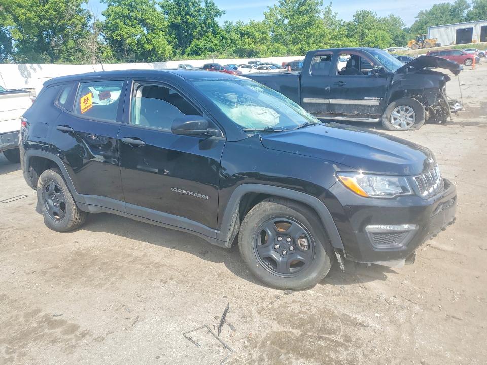 2021 Jeep Compass მანქანა იყიდება აუქციონზე, vin: 3C4NJCAB1MT548960, აუქციონის ნომერი: 57864426