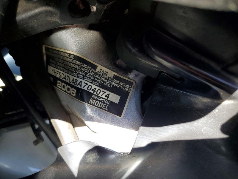 Продаж на аукціоні авто 2008 Honda Gl1800, vin: 1HFSC47L48A704074, номер лоту: 56698326