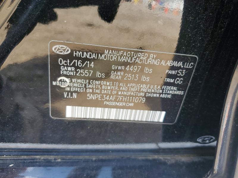 Продаж на аукціоні авто 2015 Hyundai Sonata, vin: 5NPE34AF7FH111079, номер лоту: 56572886