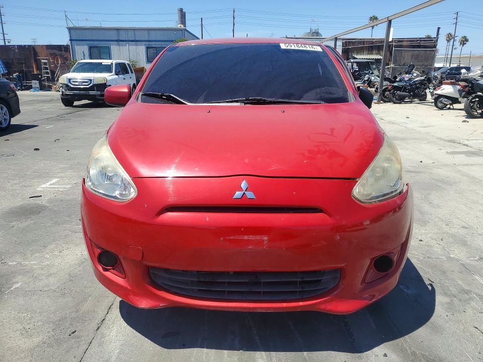 59184816 :رقم المزاد ، ML32A3HJ8FH032132 vin ، 2015 Mitsubishi Mirage مزاد بيع