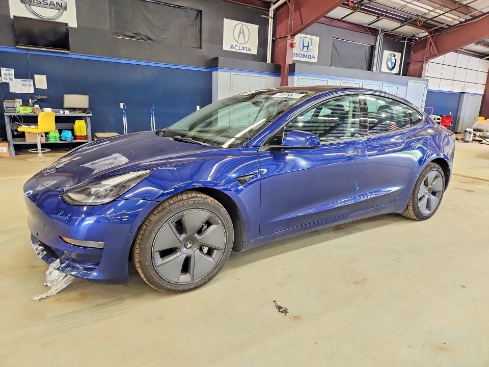 2022 Tesla Model 3 მანქანა იყიდება აუქციონზე, vin: 5YJ3E1EA3NF369756, აუქციონის ნომერი: 56932796