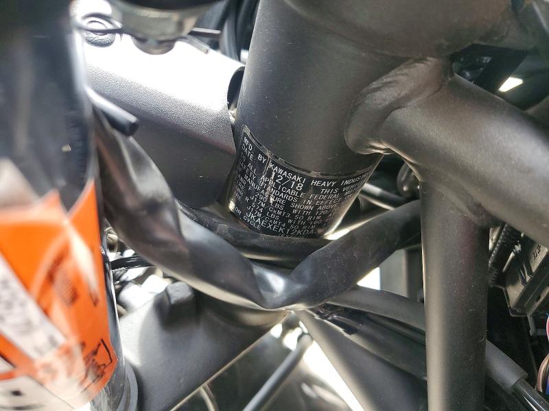 57857006 :رقم المزاد ، JKAEXEK12KDA32977 vin ، 2019 Kawasaki Ex650 مزاد بيع