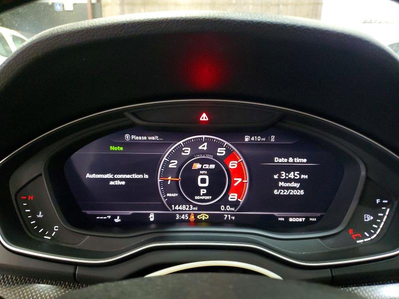 Продаж на аукціоні авто 2018 Audi Sq5, vin: WA1A4AFY2J2213964, номер лоту: 58350826