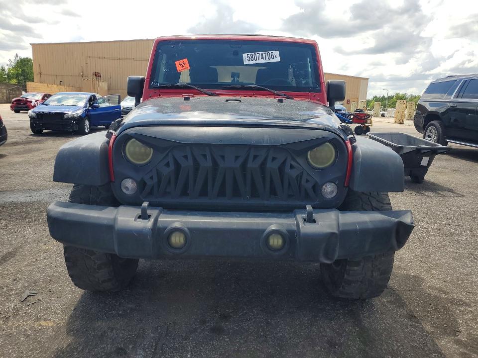 2015 Jeep Wrangler Unlimited მანქანა იყიდება აუქციონზე, vin: 1C4BJWDGXFL620877, აუქციონის ნომერი: 58074706