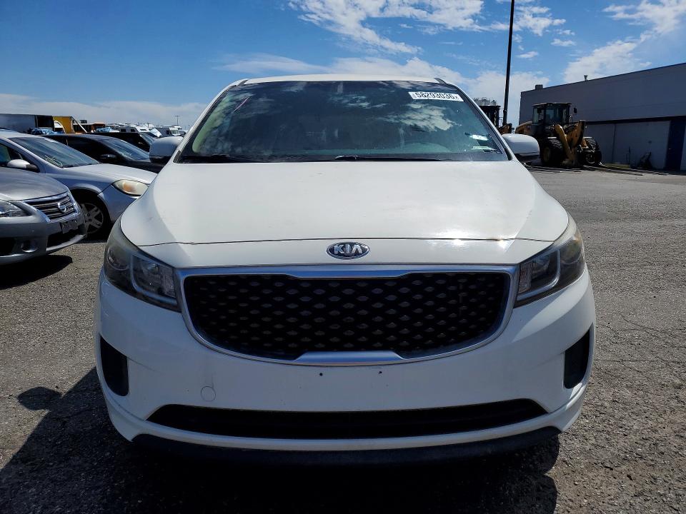 58293036 :رقم المزاد ، KNDMB5C11G6090151 vin ، 2016 Kia Sedona مزاد بيع