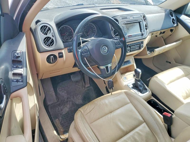 Продажа на аукционе авто 2012 Volkswagen Tiguan, vin: WVGBV7AX1CW580841, номер лота: 57240706