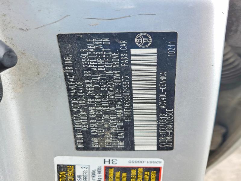 58409816 :رقم المزاد ، 4T1BE46K89U299975 vin ، 2009 Toyota Camry مزاد بيع