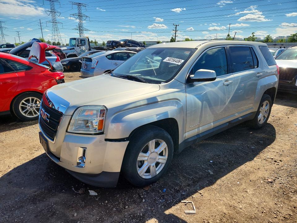 58256406 :رقم المزاد ، 2GKALMEK4E6188571 vin ، 2014 Gmc Terrain مزاد بيع
