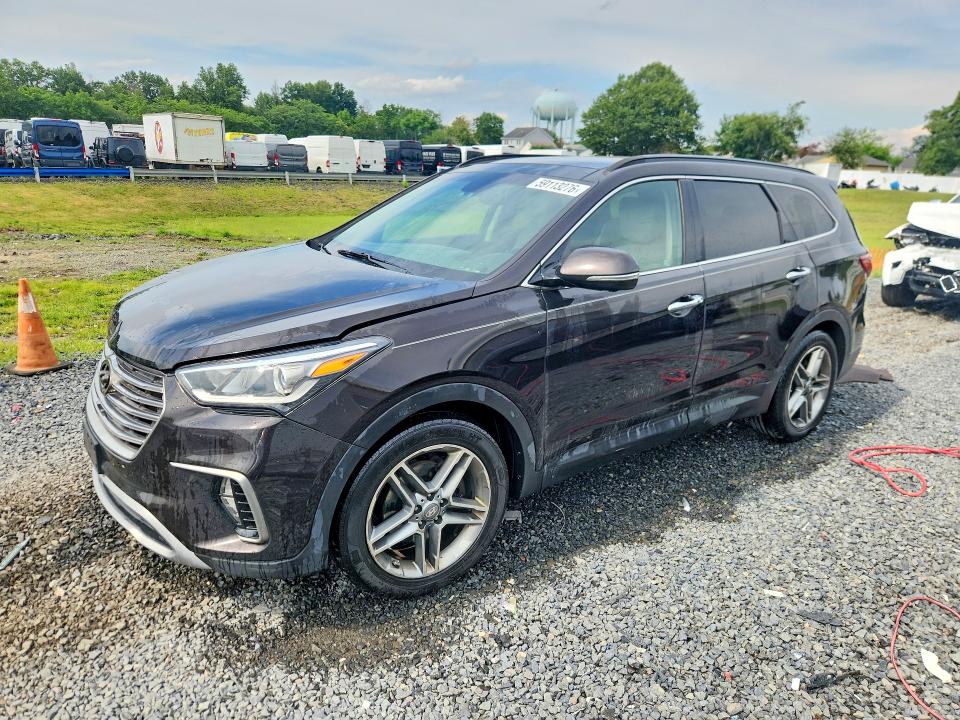 59113276 :رقم المزاد ، KM8SRDHF6HU237042 vin ، 2017 Hyundai Santa Fe مزاد بيع