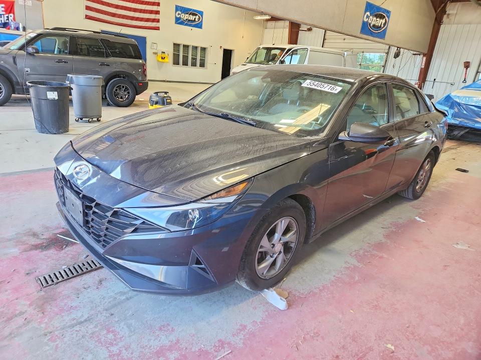 Продажа на аукционе авто 2021 Hyundai Elantra, vin: 5NPLL4AG1MH032973, номер лота: 55405716