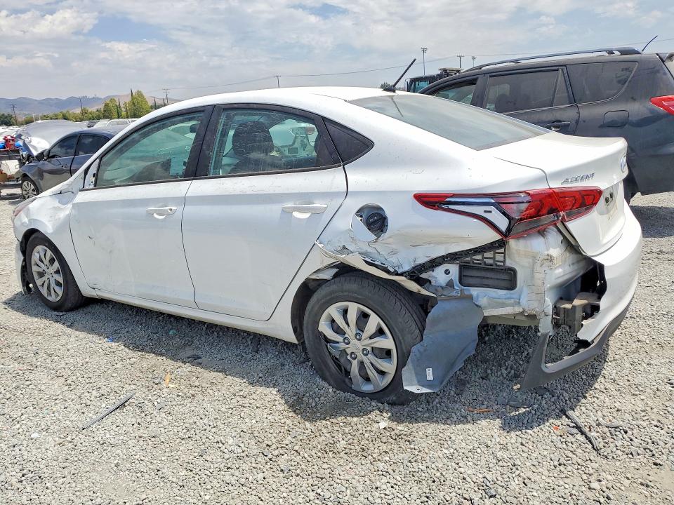 2022 Hyundai Accent მანქანა იყიდება აუქციონზე, vin: 3KPC24A68NE186452, აუქციონის ნომერი: 58513156