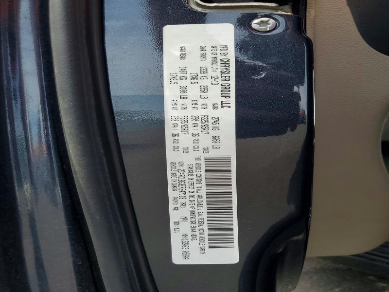 Продаж на аукціоні авто 2014 Chrysler Town & Country, vin: 2C4RC1BG3ER247119, номер лоту: 55704236