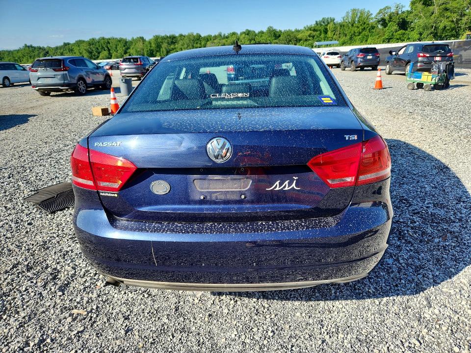 2014 Volkswagen Passat მანქანა იყიდება აუქციონზე, vin: 1VWAS7A3XEC033994, აუქციონის ნომერი: 55208126