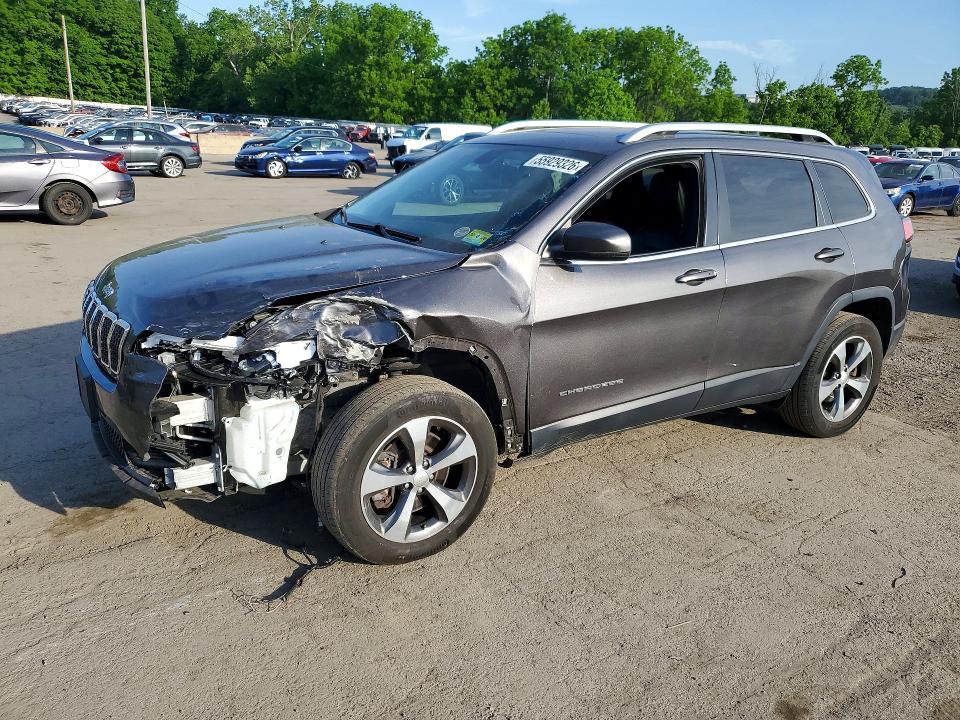 Продаж на аукціоні авто 2019 Jeep Cherokee, vin: 1C4PJMDX7KD425334, номер лоту: 55929326