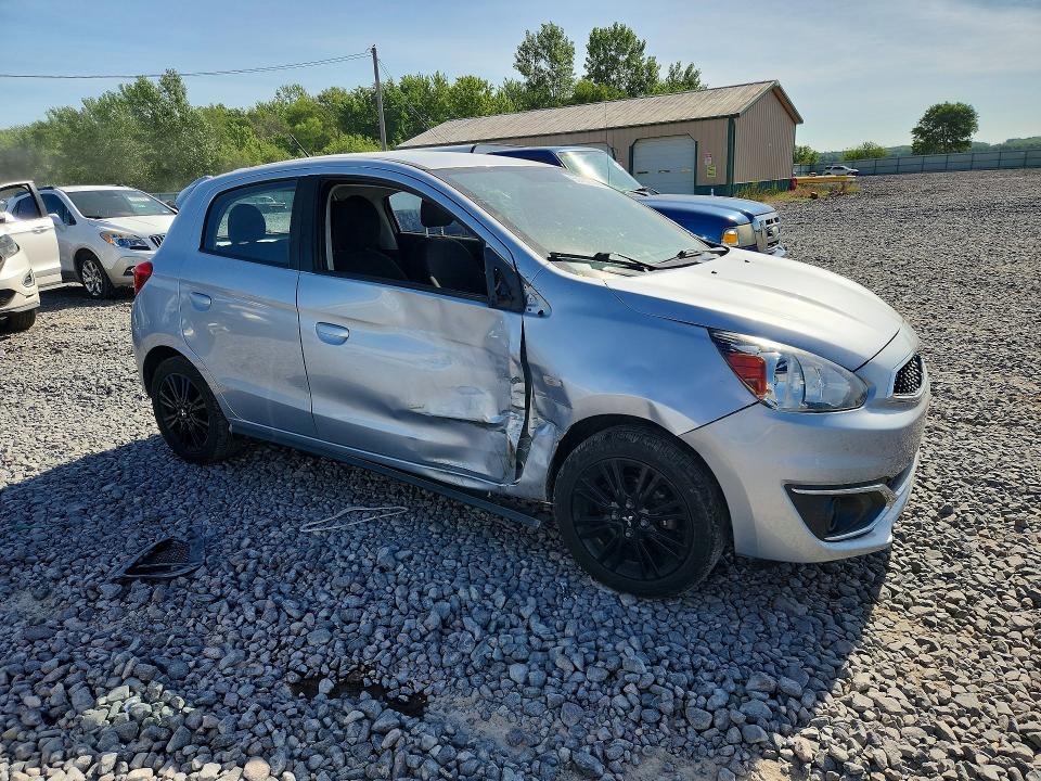 55739756 :رقم المزاد ، ML32A5HJ8LH002149 vin ، 2020 Mitsubishi Mirage مزاد بيع