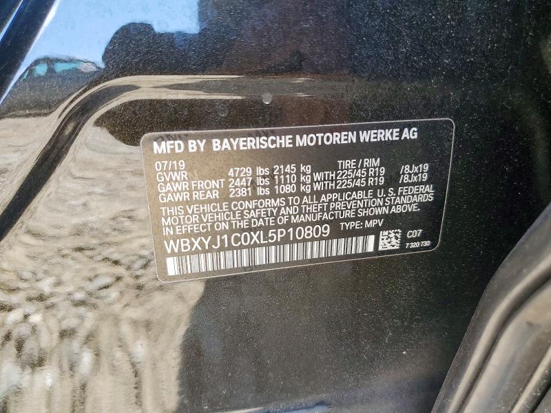 Продаж на аукціоні авто 2020 Bmw X2, vin: WBXYJ1C0XL5P10809, номер лоту: 57756196