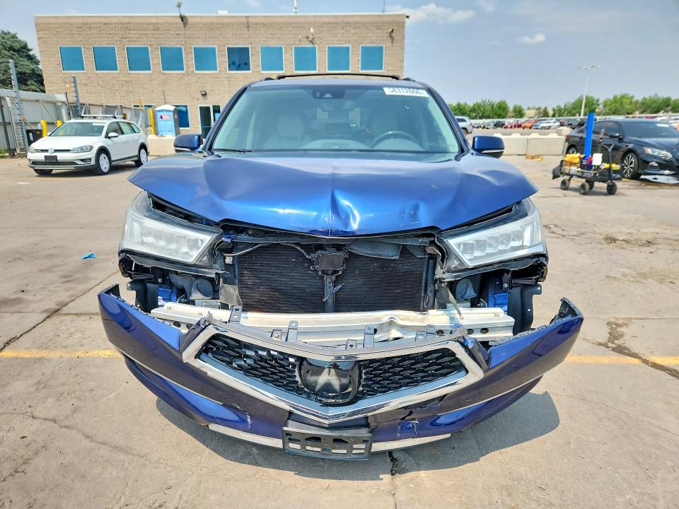2019 Acura Mdx მანქანა იყიდება აუქციონზე, vin: 5J8YD4H57KL004841, აუქციონის ნომერი: 58312666