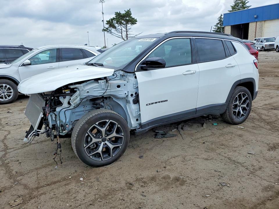 55850186 :رقم المزاد ، 3C4NJDCN7ST528139 vin ، 2025 Jeep Compass مزاد بيع