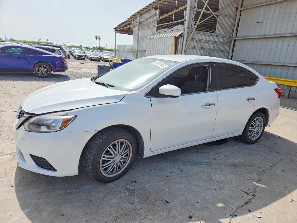 59004016 :رقم المزاد ، 3N1AB7AP6KY243892 vin ، 2019 Nissan Sentra مزاد بيع