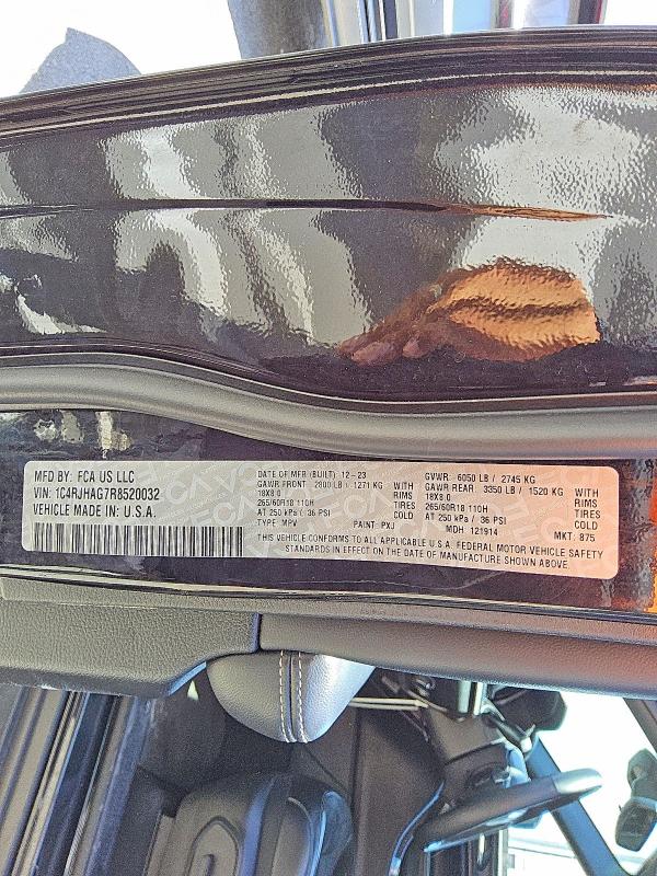 2024 Jeep Grand Cherokee მანქანა იყიდება აუქციონზე, vin: 1C4RJHAG7R8520032, აუქციონის ნომერი: 55943156