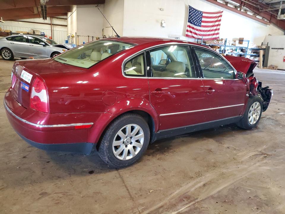 56767796 :رقم المزاد ، WVWPD63B92P304957 vin ، 2002 Volkswagen Passat مزاد بيع