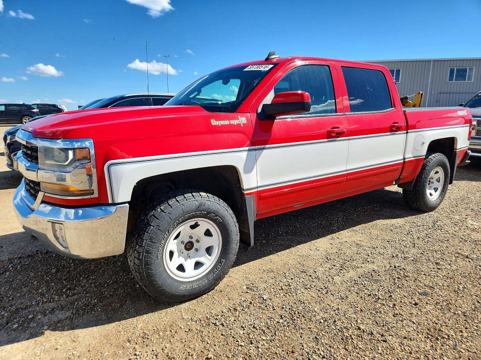 55730516 :رقم المزاد ، 3GCUKREC5JG306692 vin ، 2018 Chevrolet Silverado مزاد بيع