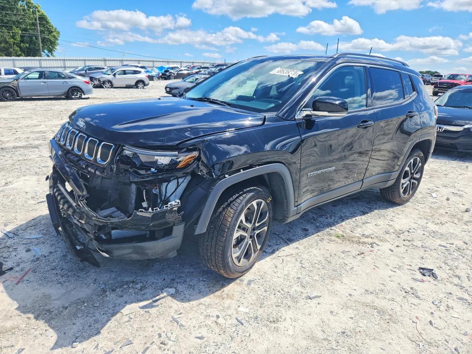 Продаж на аукціоні авто 2022 Jeep Compass, vin: 3C4NJDCB7NT106172, номер лоту: 58639326