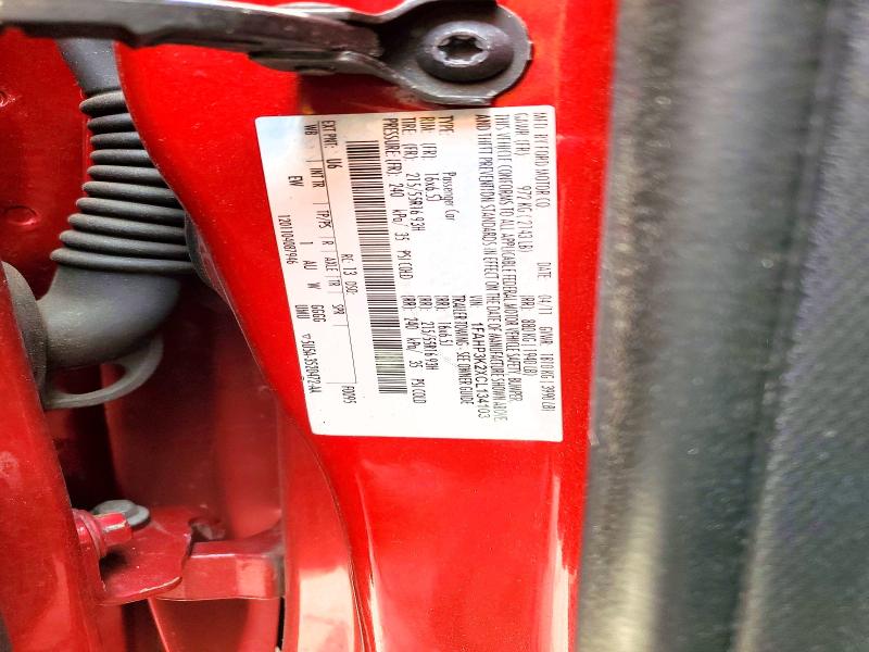 55813726 :رقم المزاد ، 1FAHP3K2XCL134103 vin ، 2012 Ford Focus مزاد بيع