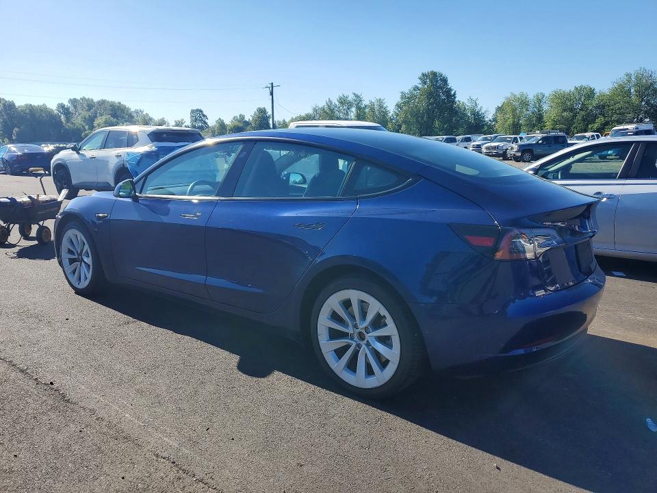 2022 Tesla Model 3 მანქანა იყიდება აუქციონზე, vin: 5YJ3E1EA4NF371905, აუქციონის ნომერი: 57187246