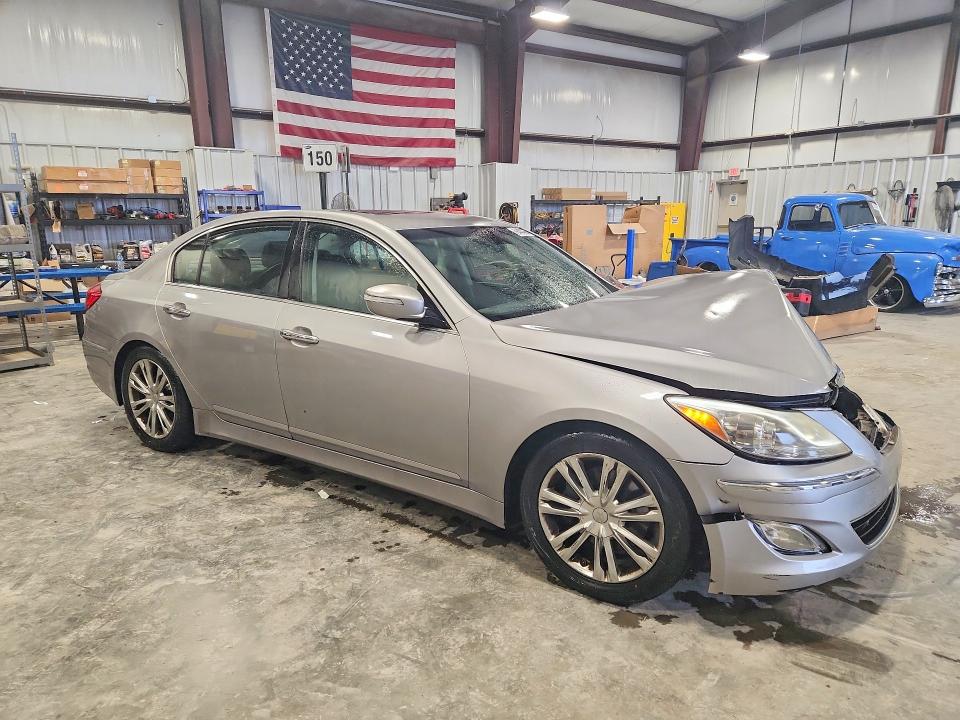2012 Hyundai Genesis მანქანა იყიდება აუქციონზე, vin: KMHGC4DD6CU161309, აუქციონის ნომერი: 56404686