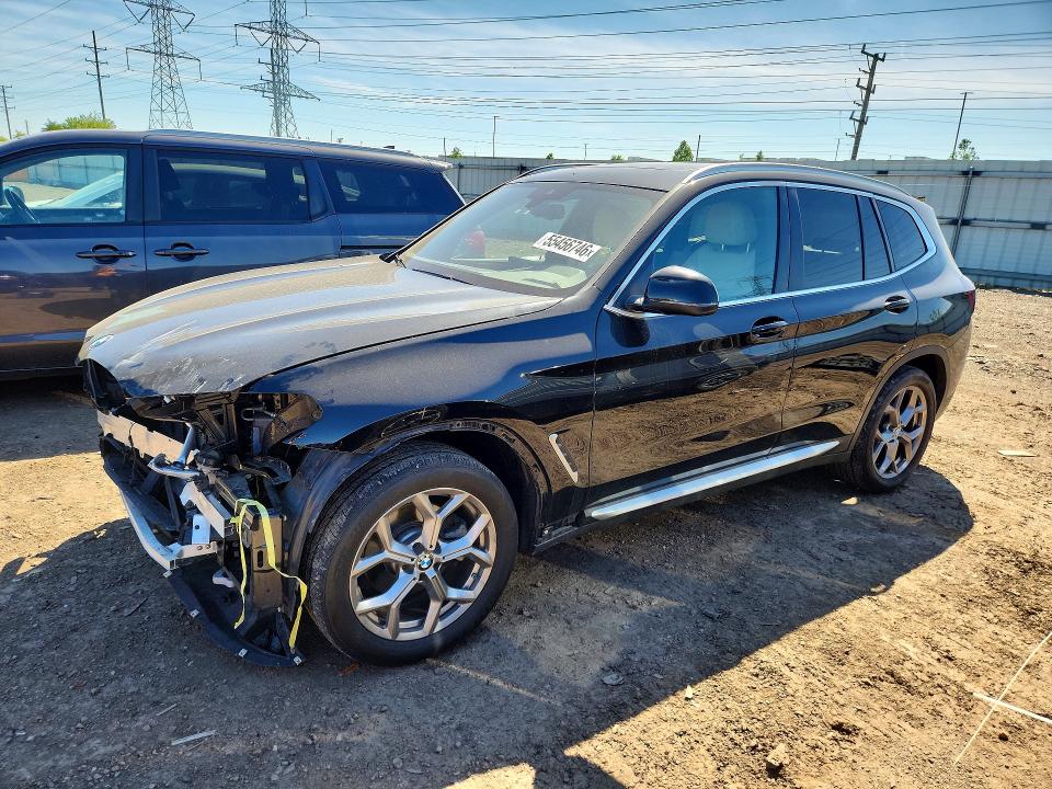 Продажа на аукционе авто 2022 Bmw X3, vin: 5UX53DP01N9K97680, номер лота: 55456746