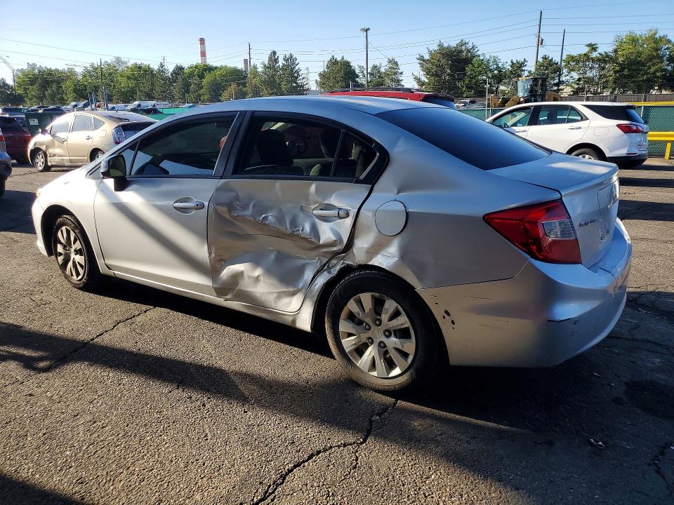 Продажа на аукционе авто 2012 Honda Civic, vin: 2HGFB2F51CH319427, номер лота: 55801366