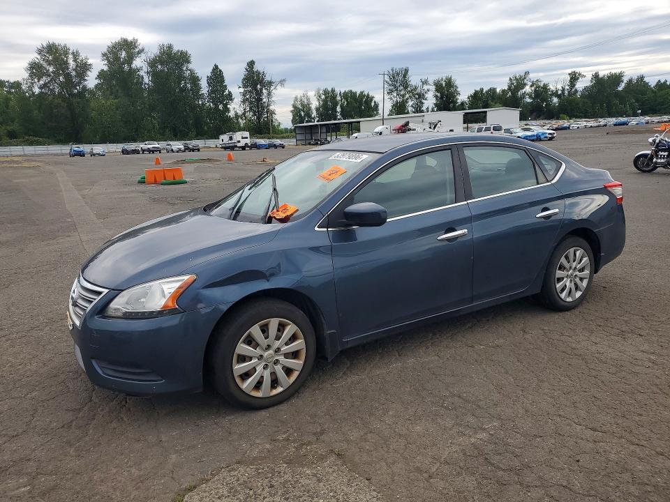 53979896 :رقم المزاد ، 1N4AB7AP7EN854762 vin ، 2014 Nissan Sentra مزاد بيع
