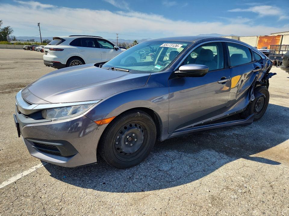 Auction sale of the 2016 Honda Civic, vin: 2HGFC2F57GH551338, lot number: 55473126