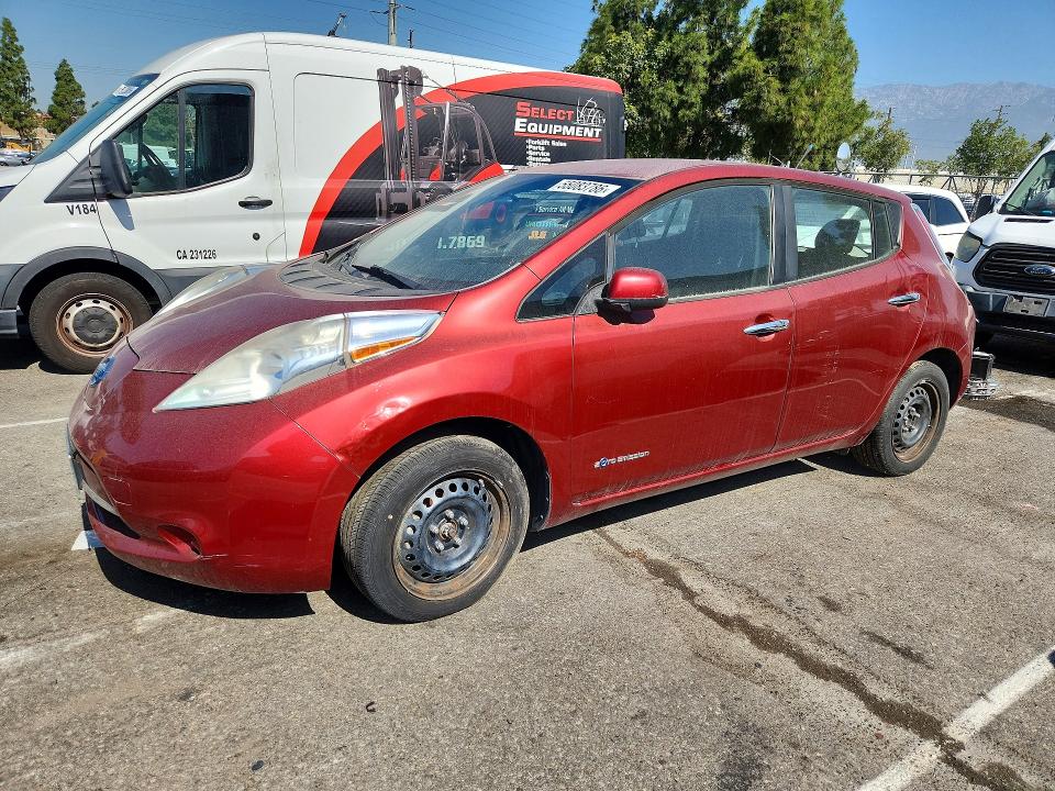 Продаж на аукціоні авто 2013 Nissan Leaf, vin: 1N4AZ0CP6DC421122, номер лоту: 55083786