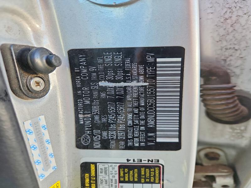 Продаж на аукціоні авто 2011 Hyundai Veracruz, vin: KM8NUDCC5BU155710, номер лоту: 56795086